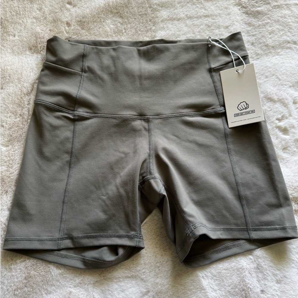 Feed me fight me shorts